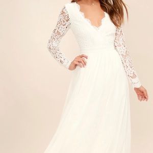 Awaken My Love Maxi in White